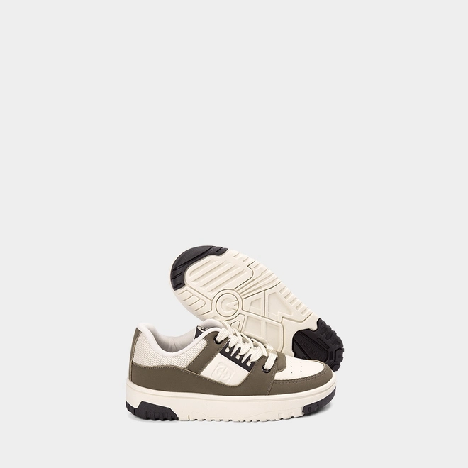 Tênis Casual Infantil Ollie Originals Rocky Verde Oliva