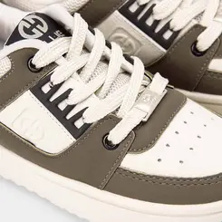 Tênis Casual Infantil Ollie Originals Rocky Verde Oliva
