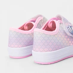 Tênis Bebê Gabrielinha Contato Concha Glitter Rosa
