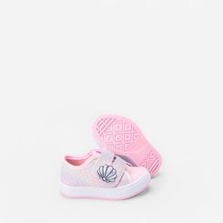 Tênis Bebê Gabrielinha Contato Concha Glitter Rosa