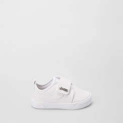 Tênis Bebê Pimpolho Casual Recorte Lateral Branco