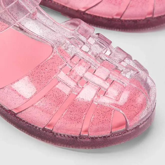 Sandália Aranha Infantil Gabrielinha Glitter Rosa