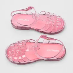 Sandália Aranha Infantil Gabrielinha Glitter Rosa