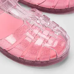 Sandália Aranha Infantil Gabrielinha Glitter Rosa