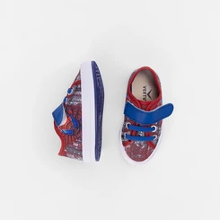 Tênis Casual Bebê Vertus Aranha Vermelho & Azul
