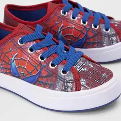 Tênis Casual Infantil Vertus Aranha Vermelho & Azul