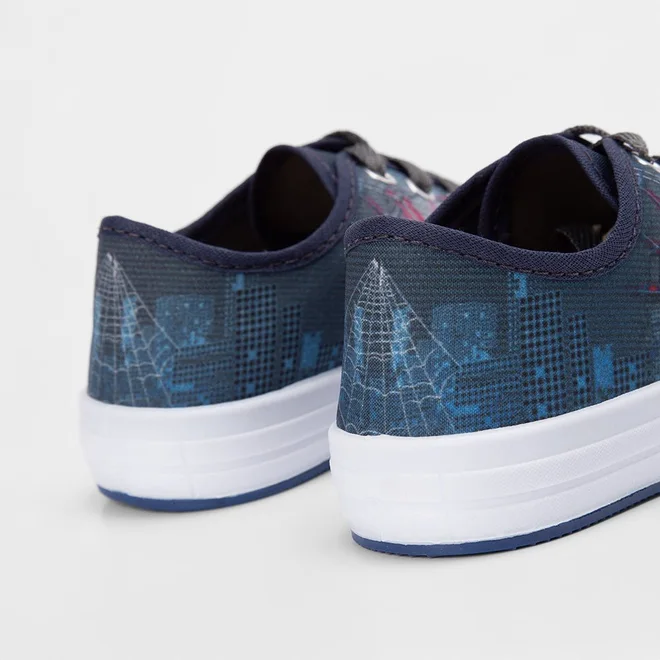 Tênis Infantil Vertus Casual Spider Man Azul
