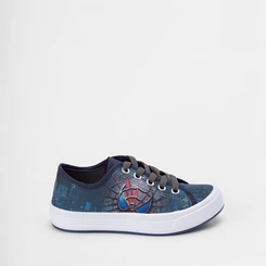 Tênis Infantil Vertus Casual Spider Man Azul