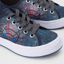 Tênis Infantil Vertus Casual Spider Man Azul
