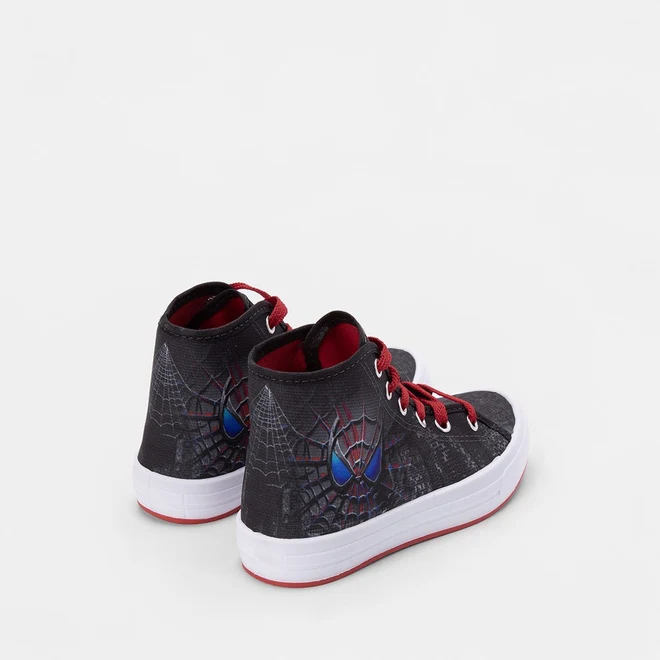 Tênis Infantil Vertus Casual Spider Preto