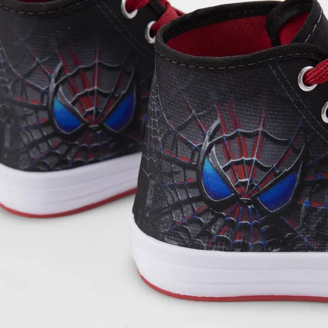 Tênis Infantil Vertus Casual Spider Preto