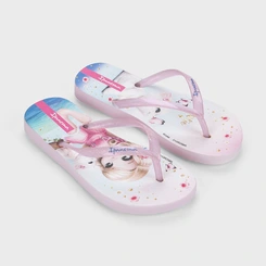 Chinelo Infantil Ipanema Jolie Amores Glitter Rosa