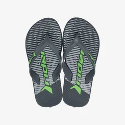 Chinelo Infantil Rider Feel Urban Cinza & Verde