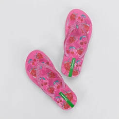 Chinelo Infantil Ipanema Garden Shine Rosa