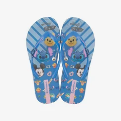 Chinelo Infantil Ipanema Disney Emoji Azul