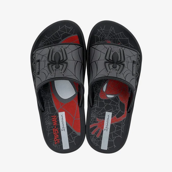 Slide Infantil Marvel Spider Man Preto