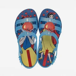 Sandália Infantil Ipanema Disney Branca de Neve Azul