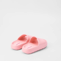 Chinelo Slide Infantil Molekinha Flatform Texturizado Rosa