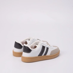 Tênis Infantil Molekinha Casual Recortes Branco