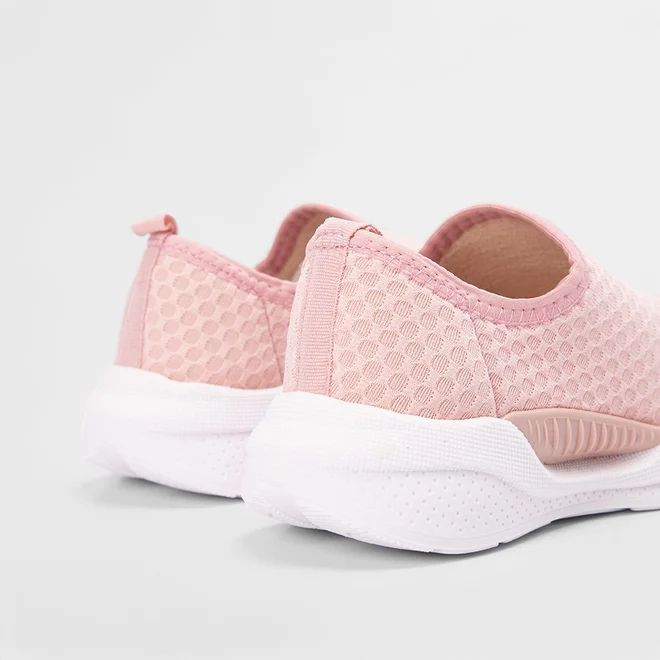 Tênis Infantil Molekinha Casual Tecido Rosa