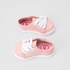 Tênis Infantil Molekinha Bebê Casual Rosa