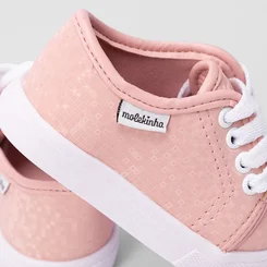 Tênis Infantil Molekinha Bebê Casual Rosa