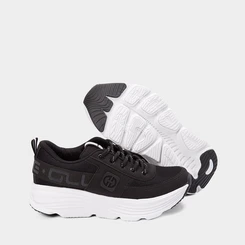 Tênis Infantil Ollie Originals Runnin Branco & Preto