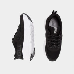 Tênis Infantil Ollie Originals Runnin Branco & Preto
