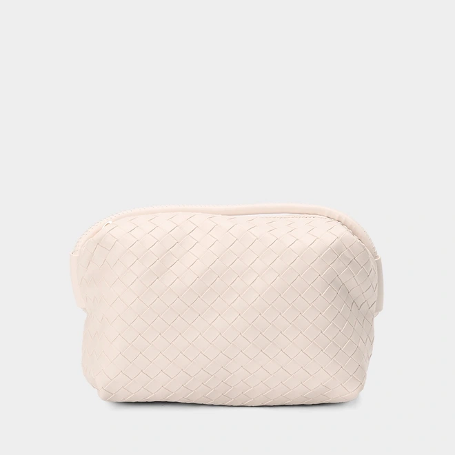 Bolsa Transversal Penélope Tressê Detalhe Alça Nó Off White