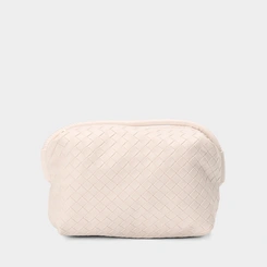 Bolsa Transversal Penélope Tressê Detalhe Alça Nó Off White