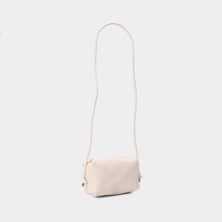 Bolsa Transversal Penélope Tressê Detalhe Alça Nó Off White