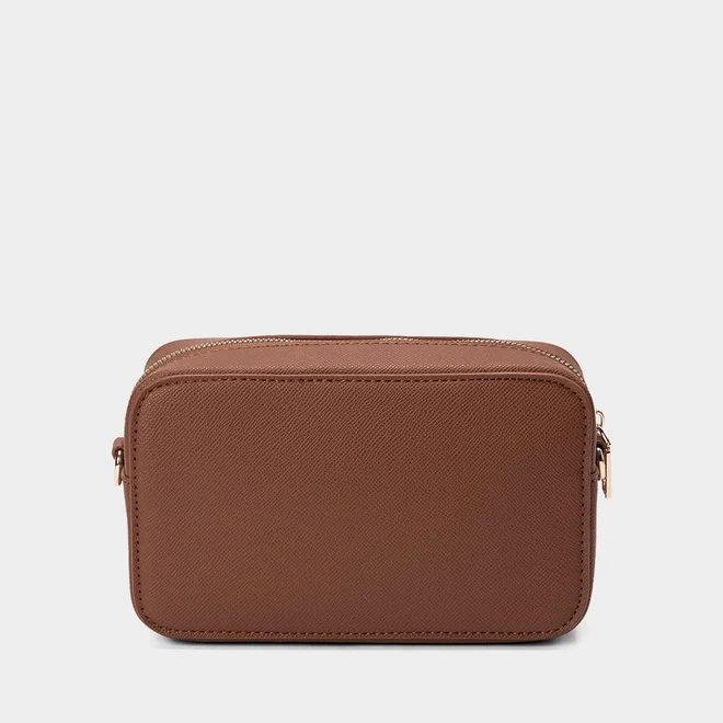Bolsa Camera Bag Gabriela Pequena Transversal Marrom
