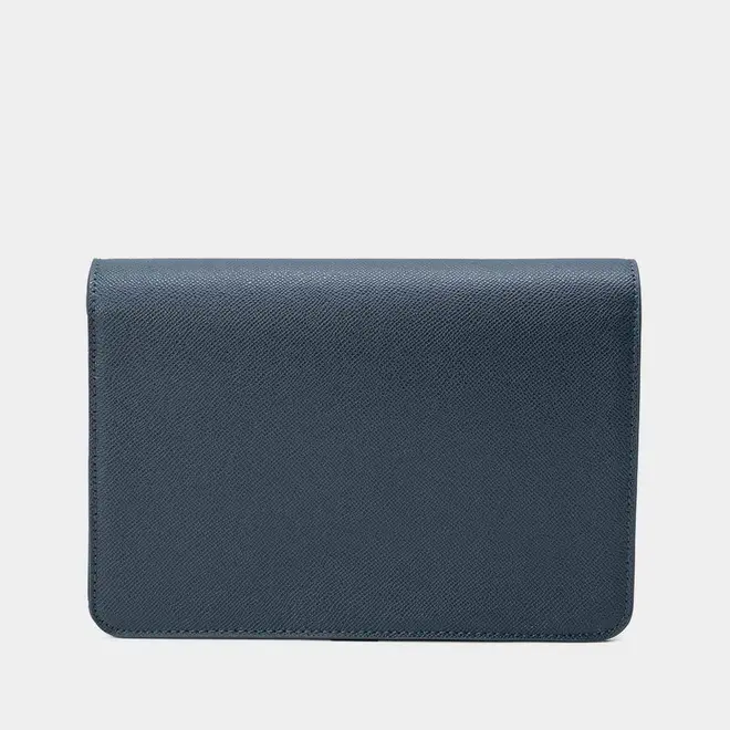 Bolsa Envelope Corrente Gabriela Essencial Azul Marinho