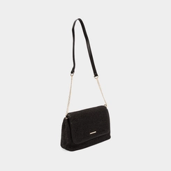 Bolsa Tiracolo Média Gabriela Ráfia Preto