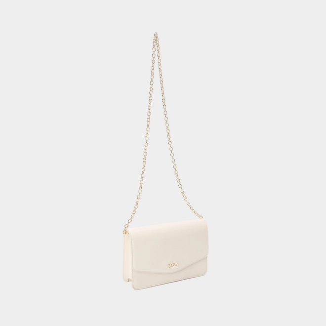 Bolsa Envelope Corrente Gabriela Essencial Off White