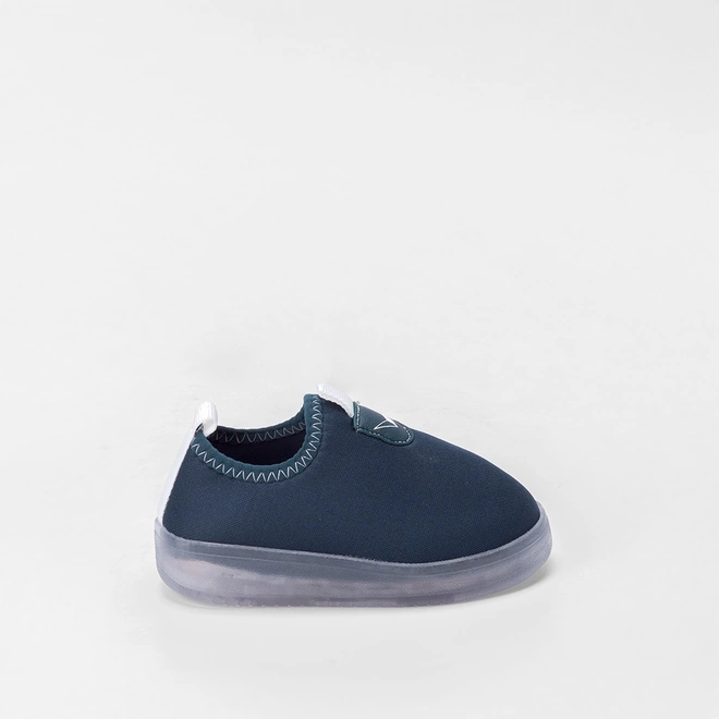 Slip On Bebê Vertus Detalhe Led Marinho