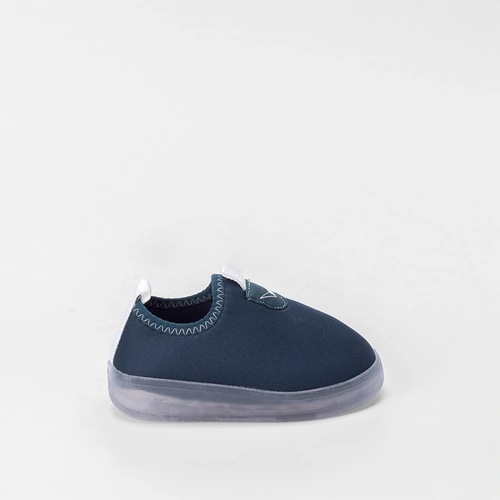 Slip On Bebê Vertus Detalhe Led Marinho