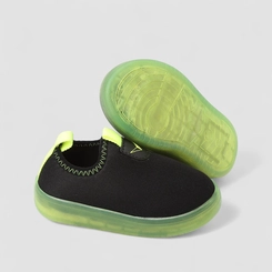 Slip On Infantil Vertus Led Calce Fácil Preto