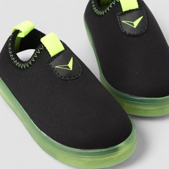 Slip On Infantil Vertus Led Calce Fácil Preto