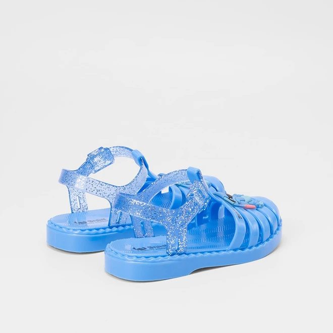 Sandália Infantil Aranha Stitch Disney Duo Sand Azul