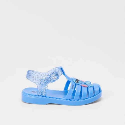 Sandália Infantil Aranha Stitch Disney Duo Sand Azul