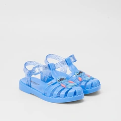 Sandália Infantil Aranha Stitch Disney Duo Sand Azul