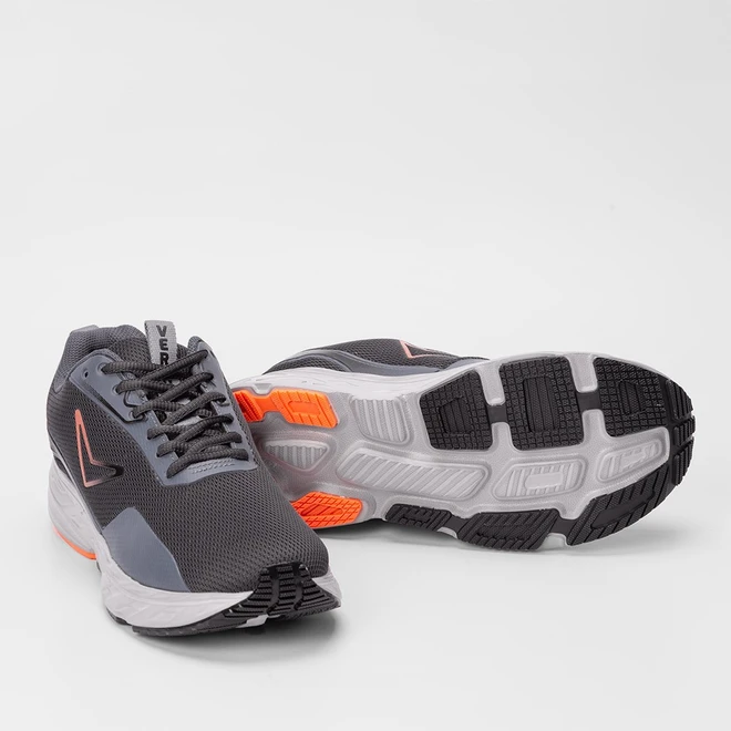 Tênis Vertus Esportivo Masculino Wave Step Grafite