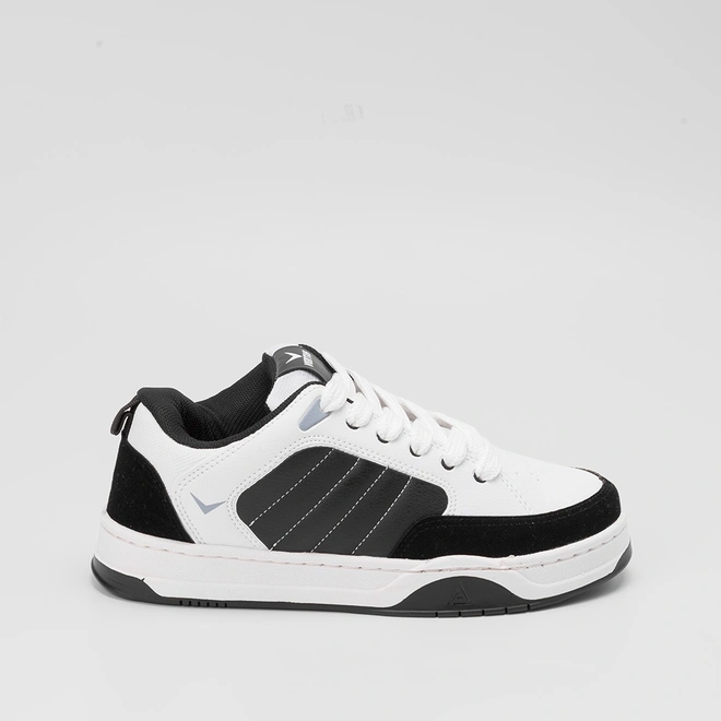 Tênis Vertus Casual Masculino Recortes Branco