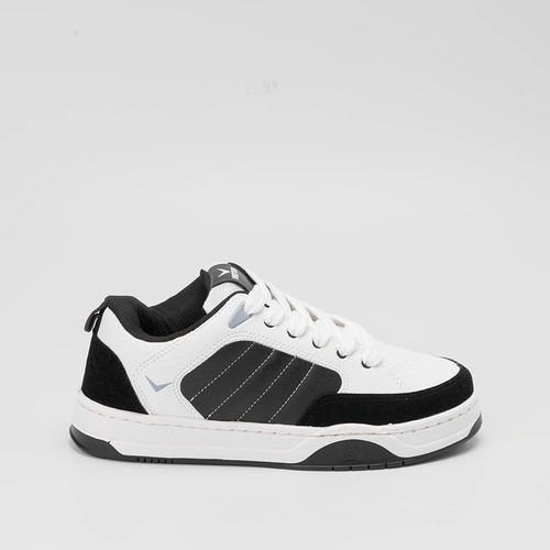 Tênis Vertus Casual Masculino Recortes Branco