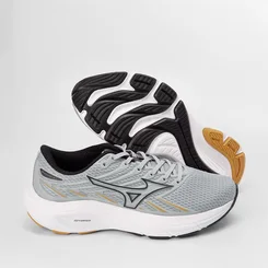 Tênis Mizuno Jet 8 Masculino Corrida Cinza