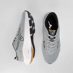 Tênis Mizuno Jet 8 Masculino Corrida Cinza