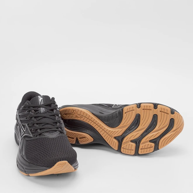 Tênis Esportivo Masculino Mizuno Jet 8 Corrida Original Preto