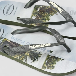 Chinelo Masculino Havaianas Original Estampa Tropical Verde