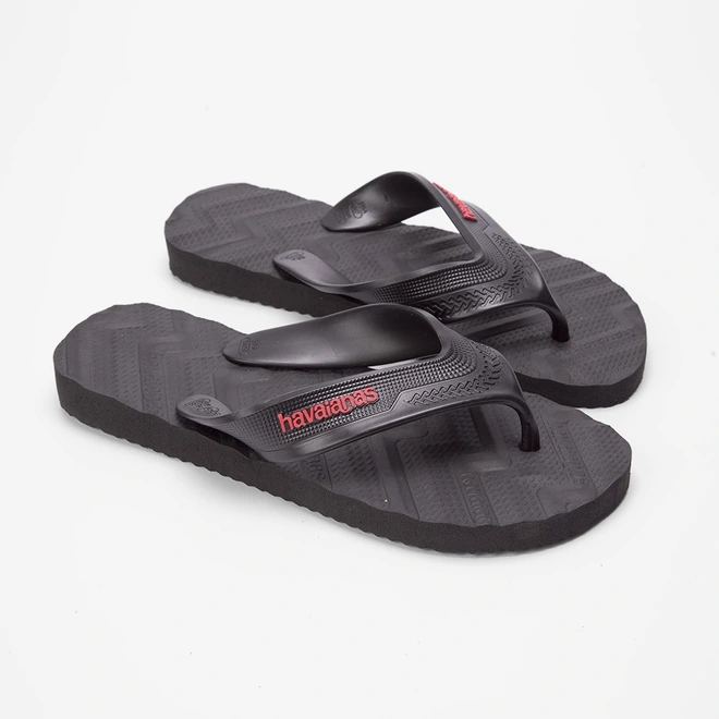 Chinelo Masculino Havaianas Track Waves Original Preto
